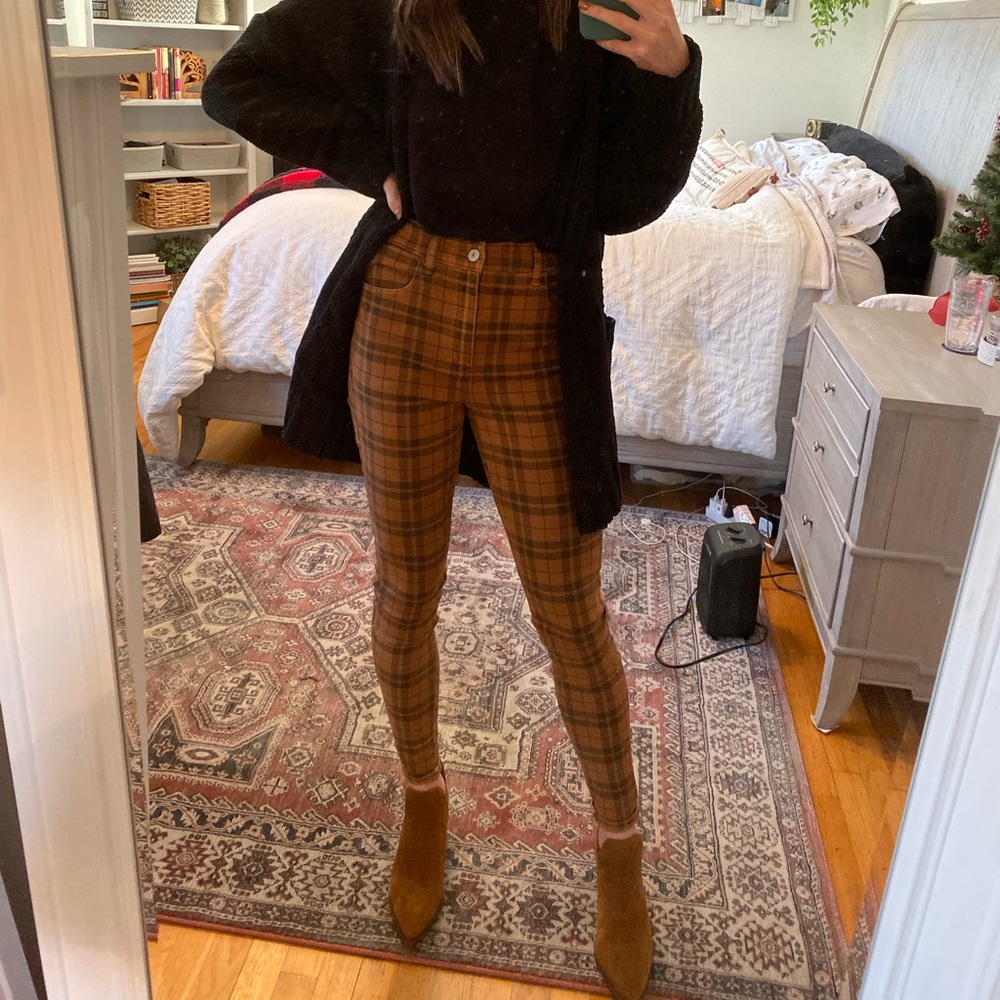 Plaid American Eagle Fall Jeans